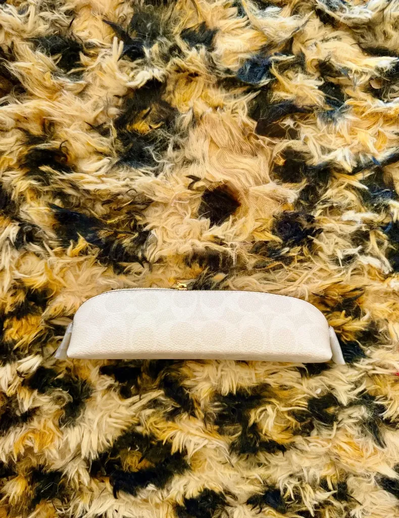 Coach Chalk Pencil Case(New With Tags)
