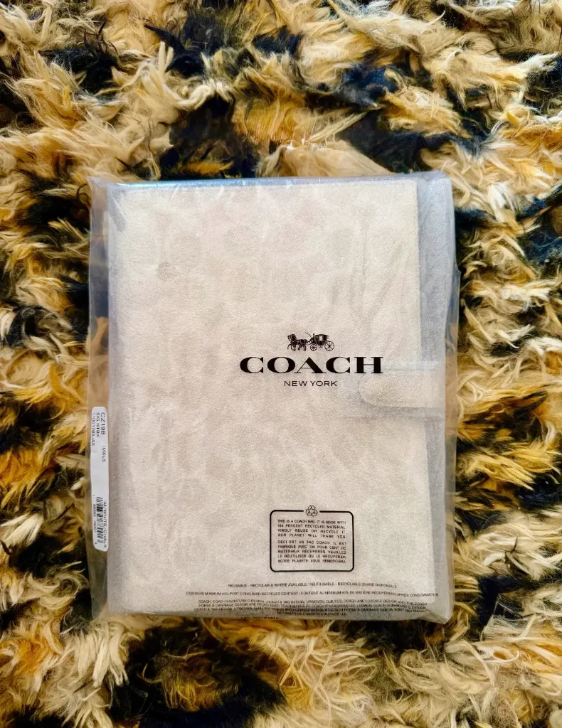 Coach Chalk Notebook (New With Tags)