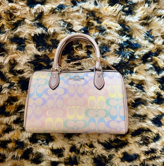 Coach Rainbow Medium Rowan