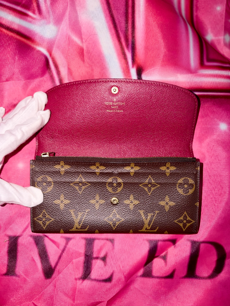 LV Fuchsia Wallet